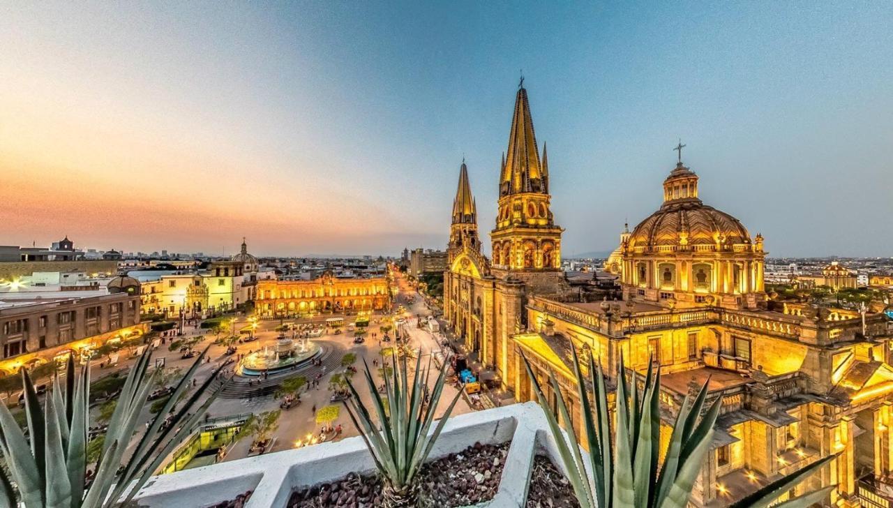 Hotel Plaza Bandera Revolucion Guadalajara Eksteriør bilde